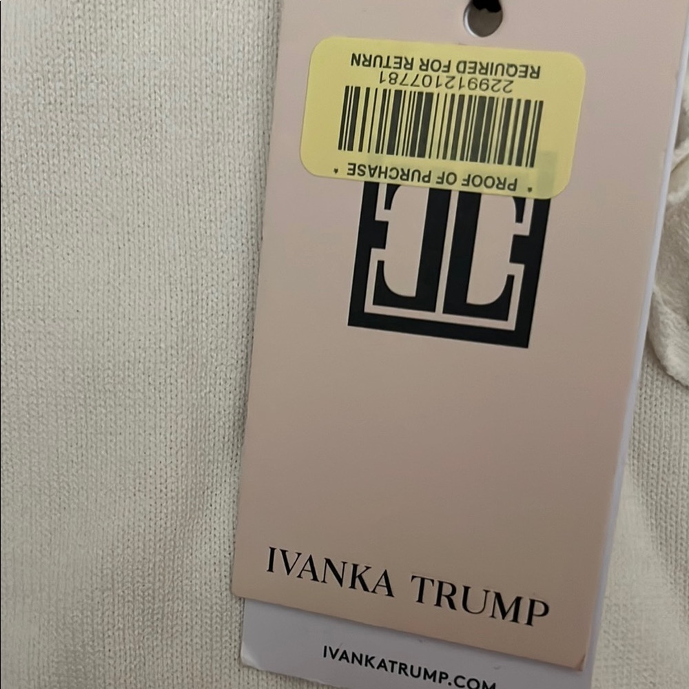Ivanka Trump White Ruffle Blouse Small - Picture 3 of 7